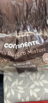 pao rústico  mistura
