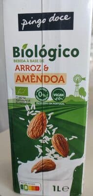 Bebida à Base de Arroz e Amêndoa