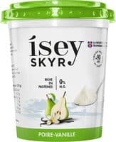Poire Vanille Skyr sans lactose