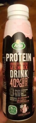 PROTEIN STRAWBERRY & RASPBERRY FLAVOUR SHAKE