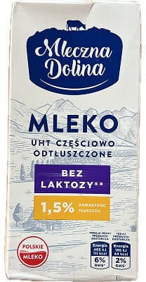 Mleko 1,5% bez laktozy