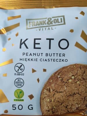 KETO peanut butter soft cookie