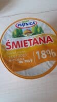 Soured cream 18%