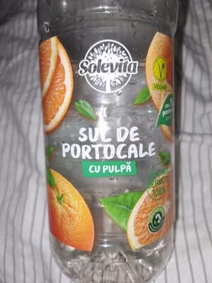 Suc de portocala cu pulpa