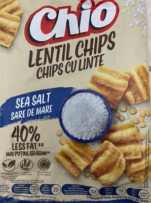 Chio Lentil Chips Sea Salt