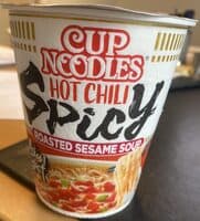 Nissin Cup noodles hot chili spicy