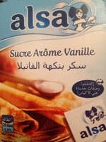 sucre arôme vanille