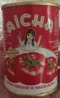 Aicha Double Concentré De Tomates 140 G