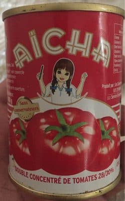 Aicha Double Concentré De Tomates 140 G