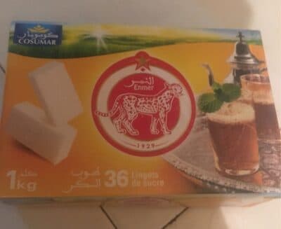 Cosumar Sucre En Lingot Pour Le Thé 1 kg