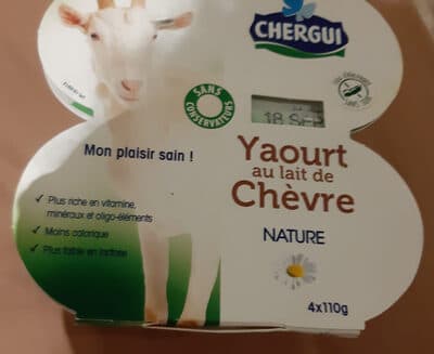 yaourt au lait de chevre