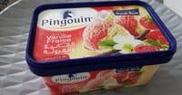 glace vanille fraise pingouin
