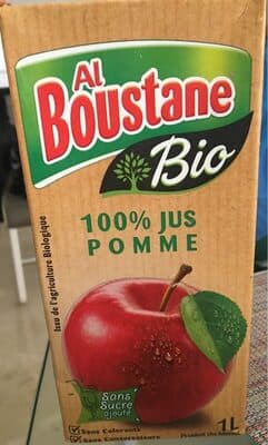 Jus de pomme bio