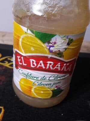 el baraka Confiture citron