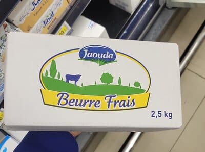 beurre jaouda 2,5kg