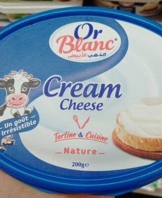 cream cheese or blan