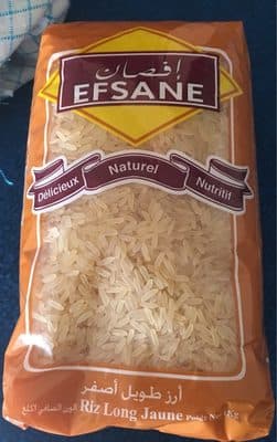 Riz long jaune