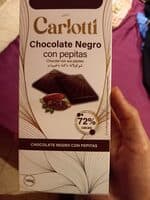 chocolat noir aux pépites