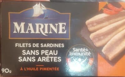 Filets de sardines sans peau sans arêtes
