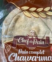 Pain complet chawarma