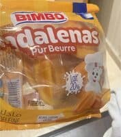 Madeleine au pure beurre