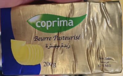 Beurre Pasteurisé
