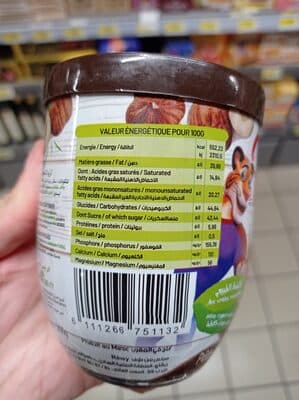 Pâte à tartiner aux noisettes