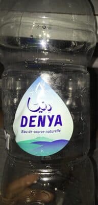 Eau de source naturelle