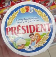 Fromage Fondu Président 8 portions