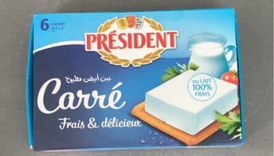 Carré president 6 portion