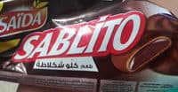 sablito goût chocolat