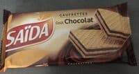 Gaufrettes Goût Chocolat