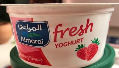المراعي زبادي بالفراوله