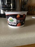 Strawberry Protein Yogurt with Sweetener
