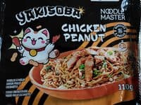 Nouilles yakisoba saveur poulet cacahuètes