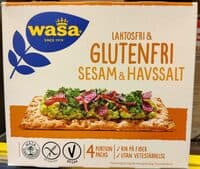 Laktosfri & glutenfri sesam & havssalt