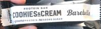Protein bar - cookies & cream
