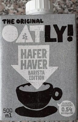 Oatly Hafer Barista Edition