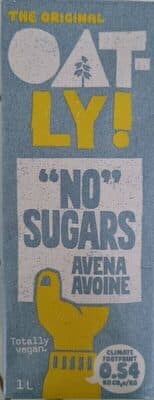 Lait d'Avoine sans sucres