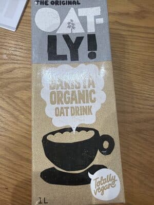 Oatly Barista Organic Oat Drink