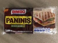 Paninis con aceite de oliva