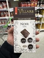 Chocolat Noir 72%, Collection Pure