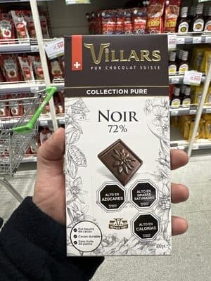 Chocolat Noir 72%, Collection Pure