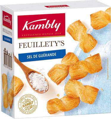 FEUILLETY'S SEL 80G - KAMBLY - 80g