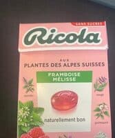 50G RICOLA FRAMBOISE MELISSE