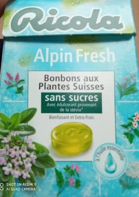 50G RICOLA ALPIN FRESH