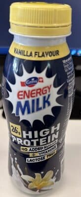 Energy Milk Vanilla