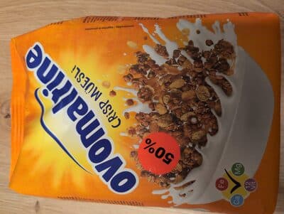 Ovomaltine crisp muesli