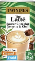 Thé latté chocolat noisette & chaï