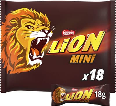 LION MINI Barres chocolatées - sachet 350g